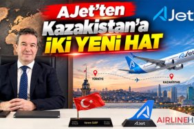 AJet’ten Kazakistan’a iki yeni hat