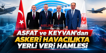ASFAT ve KEYVAN’dan Askerî Havacılıkta Yerli Veri Hamlesi