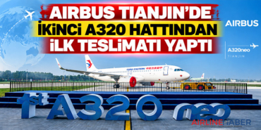 Airbus Tianjin’de ikinci A320 hattından ilk teslimatı yaptı