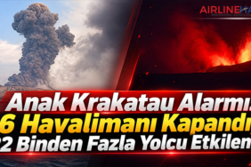 Anak Krakatau Alarmı: 6 Havalimanı Kapandı, 22 Binden Fazla Yolcu Etkilendi