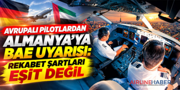 Avrupalı Pilotlardan Almanya’ya BAE Uyarısı: Rekabet Şartları Eşit Değil