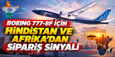 Boeing 777-8F İçin Hindistan ve Afrika’dan Sipariş Sinyali