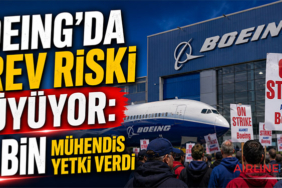 Boeing’da Grev Riski Büyüyor: 17 Bin Mühendis Yetki Verdi