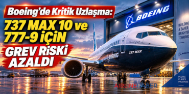 Boeing’de Kritik Uzlaşma: 737 MAX 10 ve 777-9 İçin Grev Riski Azaldı