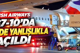 British Airways 787-10’da Slide Yanlışlıkla Açıldı