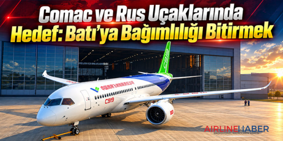 Comac ve Rus Uçaklarında Hedef: Batı’ya Bağımlılığı Bitirmek