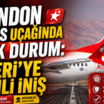 Corendon Airlines Uçağında Teknik Durum: Kayseri’ye Güvenli İniş