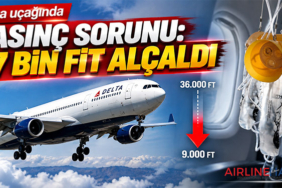 Delta uçağında basınç sorunu: 27 bin fit alçaldı