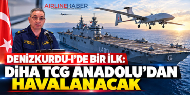 Denizkurdu-I’de bir ilk: DİHA TCG Anadolu’dan havalanacak