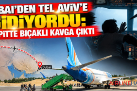 Dubai’den Tel Aviv’e gidiyordu: Kokpitte bıçaklı kavga çıktı