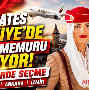 Emirates Türkiye’de Kabin Memuru Arıyor: 3 Şehirde Seçme