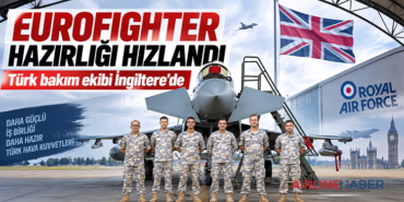 Eurofighter hazırlığı hızlandı: Türk bakım ekibi İngiltere’de