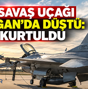 F-16C savaş uçağı Michigan’da düştü: Pilot kurtuldu