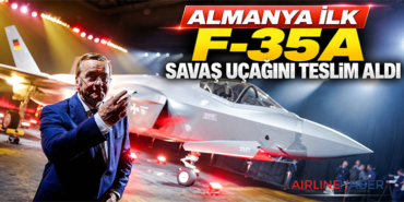 Almanya ilk F-35A savaş uçağını teslim aldı