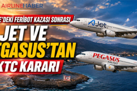Girne’deki Feribot Kazası Sonrası AJet ve Pegasus’tan KKTC Kararı