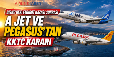 Girne’deki Feribot Kazası Sonrası AJet ve Pegasus’tan KKTC Kararı