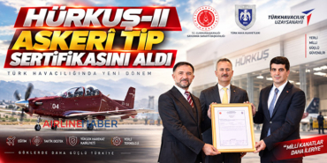 HÜRKUŞ-II Askerî Tip Sertifikasını Aldı