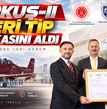 HÜRKUŞ-II Askerî Tip Sertifikasını Aldı
