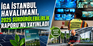 İGA İstanbul Havalimanı, 2025 Sürdürülebilirlik Raporu’nu yayınladı 