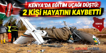 Kenya’da eğitim uçağı düştü: 2 kişi hayatını kaybetti