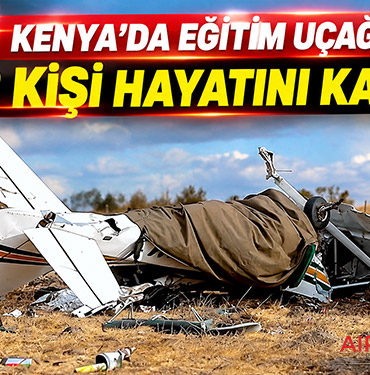 Kenya’da eğitim uçağı düştü: 2 kişi hayatını kaybetti