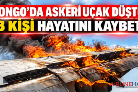 Kongo’da askeri uçak düştü: 13 kişi hayatını kaybetti