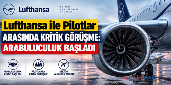 Lufthansa ile Pilotlar Arasında Kritik Görüşme: Arabuluculuk Başladı