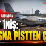 Mayday Çağrısının Ardından Sert İniş: Cessna Pistten Çıktı