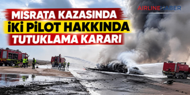 Misrata kazasında iki pilot hakkında tutuklama kararı
