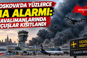 Moskova’da yüzlerce İHA alarmı: Havalimanlarında uçuşlar kısıtlandı