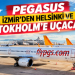 Pegasus İzmir’den Helsinki ve Stokholm’e uçacak