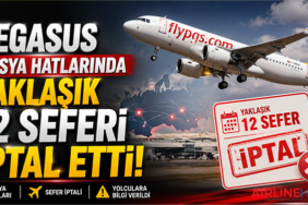 Pegasus Rusya Hatlarında Yaklaşık 12 Seferi İptal Etti