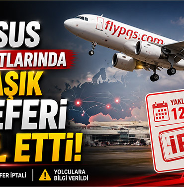 Pegasus Rusya Hatlarında Yaklaşık 12 Seferi İptal Etti