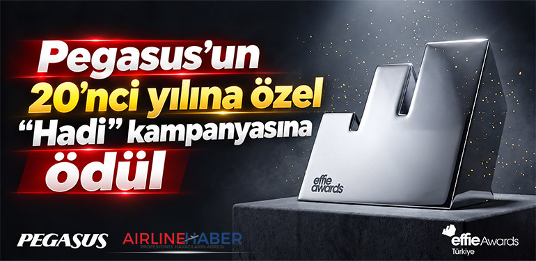 Pegasus’un 20’nci yılına özel “Hadi” kampanyasına ödül