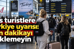 Rus turistlere Türkiye uyarısı: Son dakikayı beklemeyin