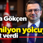 Sabiha Gökçen 8 ayda 33,1 milyon yolcuya hizmet verdi