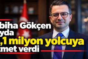 Sabiha Gökçen 8 ayda 33,1 milyon yolcuya hizmet verdi