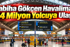 Sabiha Gökçen Havalimanı 34 Milyon Yolcuya Ulaştı