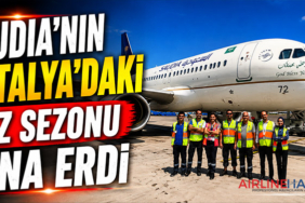Saudia’nın Antalya’daki Yaz Sezonu Sona Erdi