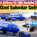 Southwest Airlines 50 Yıllık Modelini Değiştiriyor: İlk Özel Salonlar Geliyor