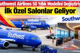 Southwest Airlines 50 Yıllık Modelini Değiştiriyor: İlk Özel Salonlar Geliyor