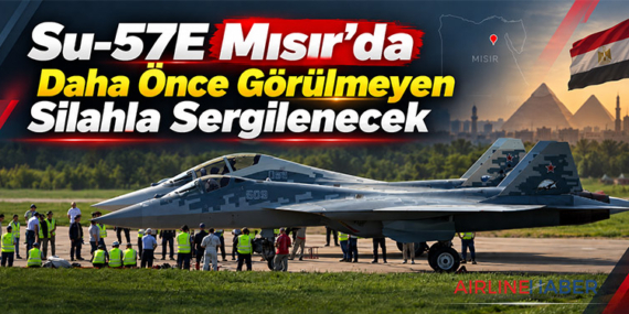 Su-57E Mısır’da Daha Önce Görülmeyen Silahla Sergilenecek