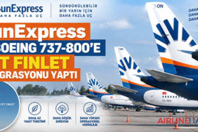 SunExpress 44 Boeing 737-800’e VCT Finlet Entegrasyonu Yaptı