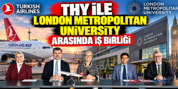 THY ile London Metropolitan University arasında iş birliği