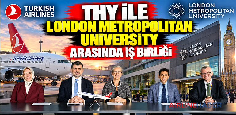 THY ile London Metropolitan University arasında iş birliği