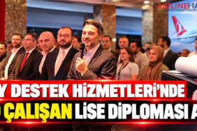 THY Destek Hizmetleri’nde 100 çalışan lise diploması aldı