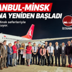 THY İstanbul-Minsk uçuşlarına yeniden başladı