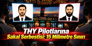 THY Pilotlarına Sakal Serbestisi: 15 Milimetre Sınırı