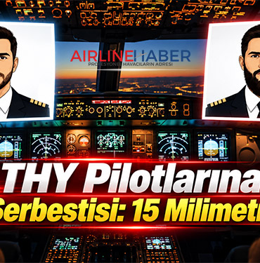 THY Pilotlarına Sakal Serbestisi: 15 Milimetre Sınırı