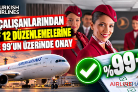 THY çalışanlarından Hedef 12 düzenlemelerine yüzde 99’un üzerinde onay